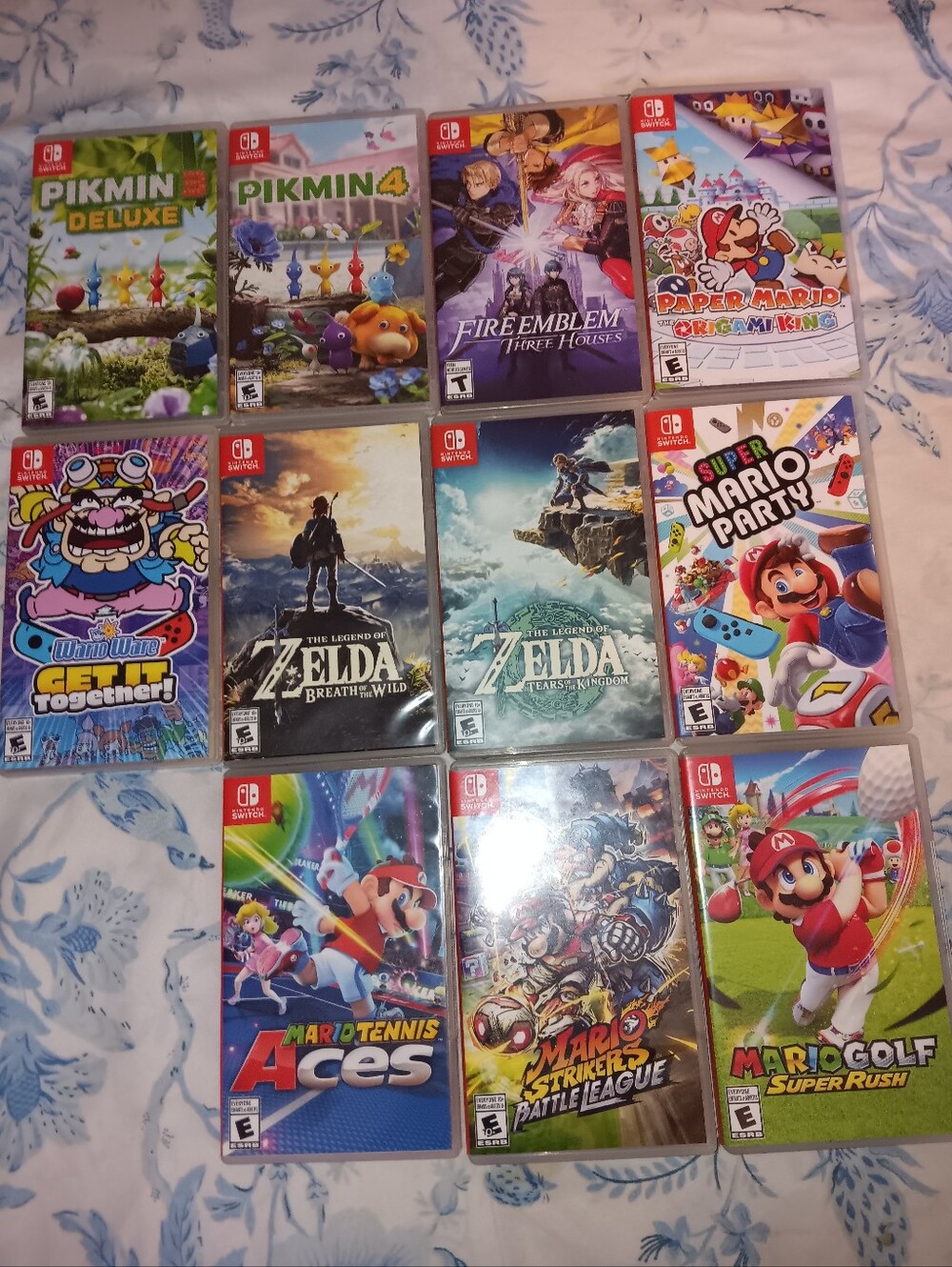 Nintendo Switch Game Bundle - Mixed Titles (Red Accents)
